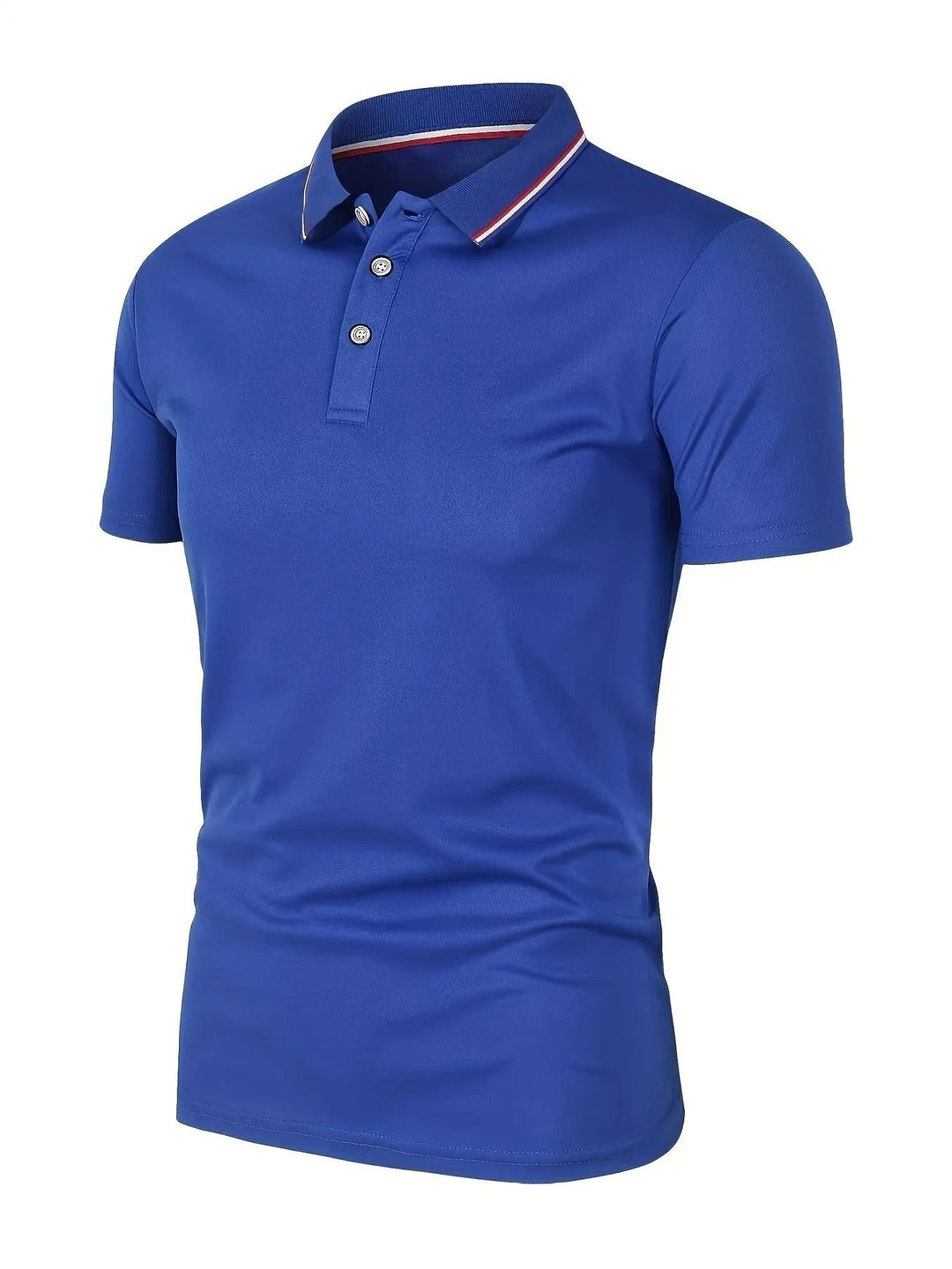 "Miesten poolopaita, hengittävä, klassinen tyyli, yksivärinen, kevyt kangas, lyhyet hihat, slim fit, monipuoliset värivaihtoe