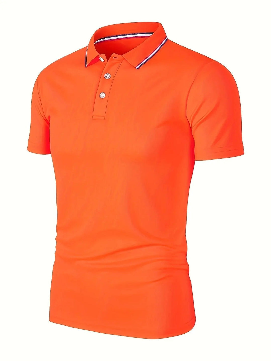 "Miesten poolopaita, hengittävä, klassinen tyyli, yksivärinen, kevyt kangas, lyhyet hihat, slim fit, monipuoliset värivaihtoe