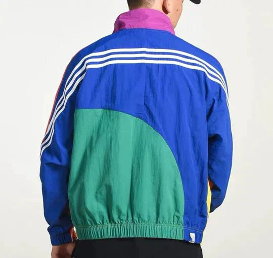 "Miesten retro ulkoilutakki, kestävä monivärinen kangas, tyylikäs ja mukava design, erinomainen ulkoiluun ja kaupunkiseikkail