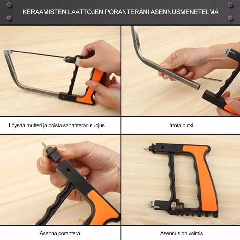 Alsidig 14-i-1 håndsavsæt med robust konstruktion, ergonomisk håndtag og alsidige savklinger til DIY-projekter.