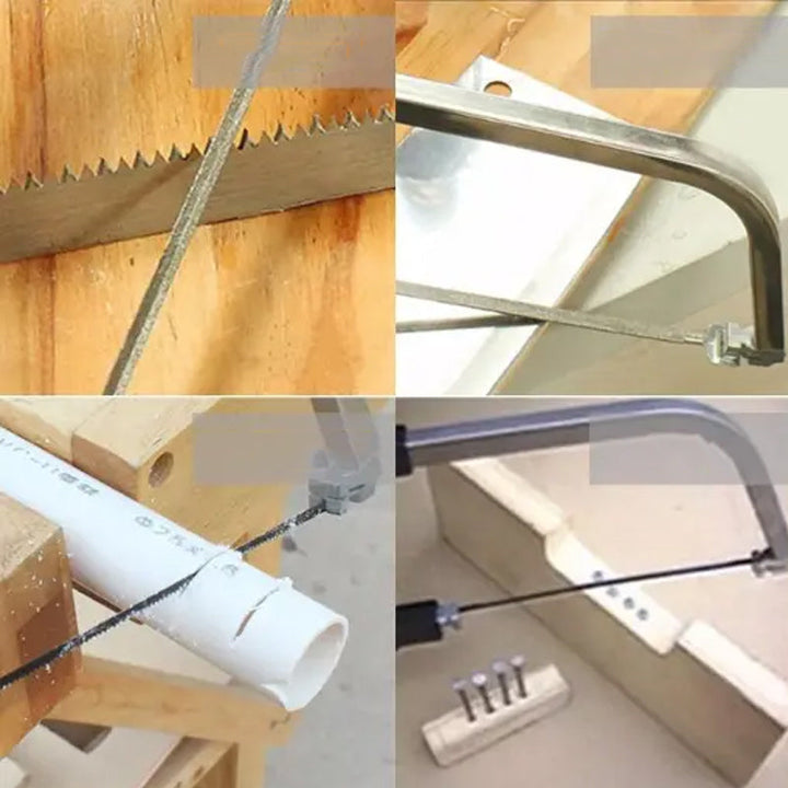 Alsidig 14-i-1 håndsavsæt med robust konstruktion, ergonomisk håndtag og alsidige savklinger til DIY-projekter.