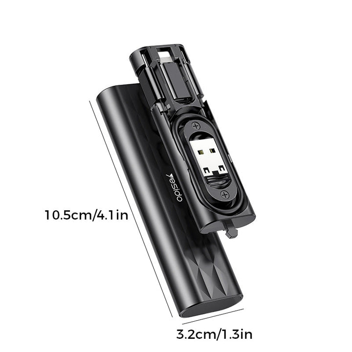 Multifunktionel USB-kabelboks, hvid, flere porte, hurtig opladning, til hjemmebrug, pladsbesparende, opladningsenhed