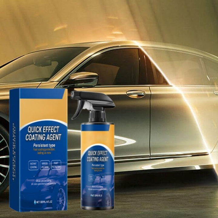 Multifunktionel bilmaling spray, skinnende overflade, beskyttelse mod ridser og støv, miljøvenlig sprayflaske