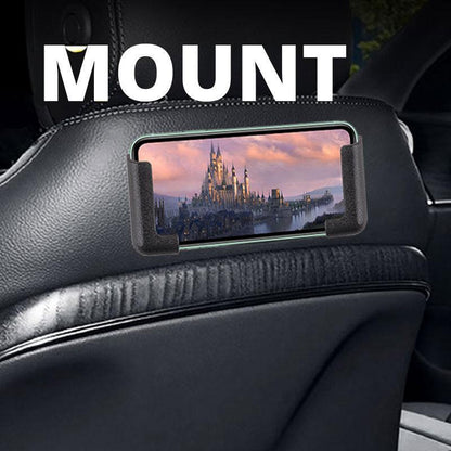 "Monikäyttöinen autopuhelinpidike useissa väreissä, tyylikäs PVC-nahkapinta, helppo asentaa vaakaan tai pystyyn."