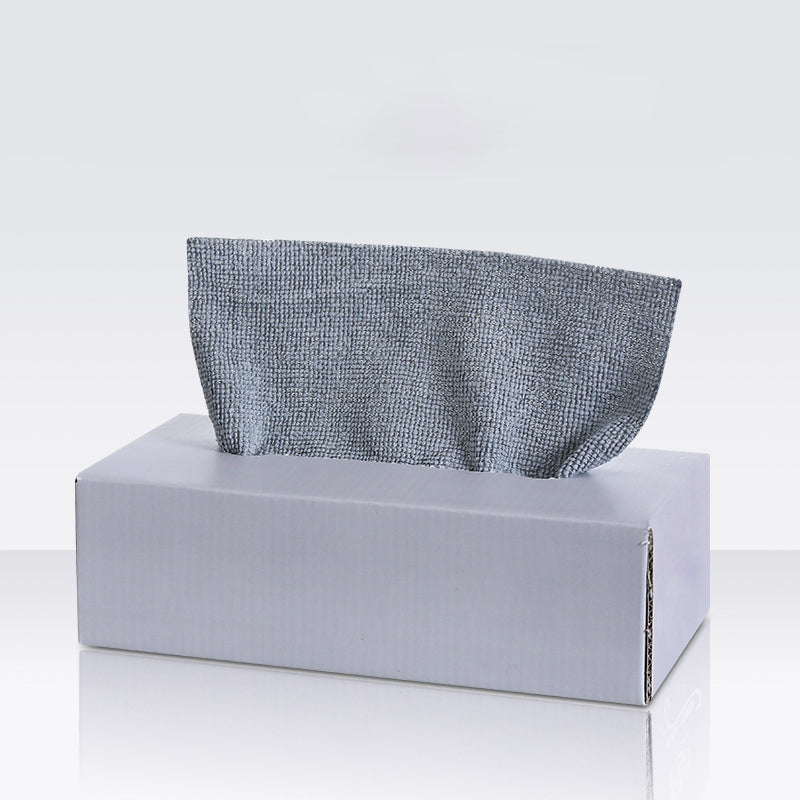 "Monikäyttöinen mikrokuituliina keittiöön, harmaa, 22x22 cm, imukykyinen ja uudelleenkäytettävä, tehokas puhdistukseen."