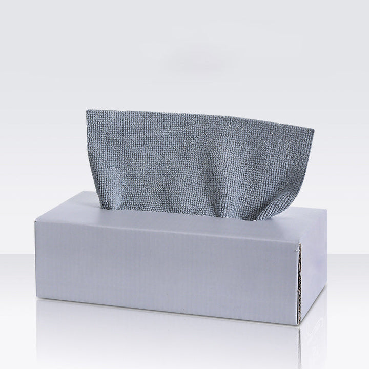 "Monikäyttöinen mikrokuituliina keittiöön, harmaa, 22x22 cm, imukykyinen ja uudelleenkäytettävä, tehokas puhdistukseen."
