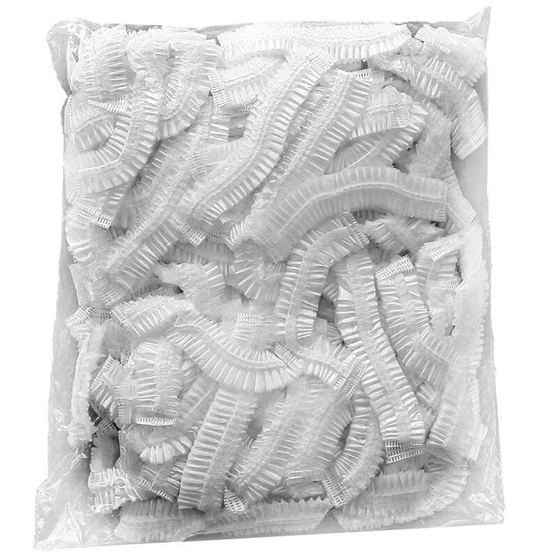 Alsidig plastikfolie-opbevaringsboks til køkkenet, grå PP-materiale, fleksibelt design, passer til skåle og tallerkener.