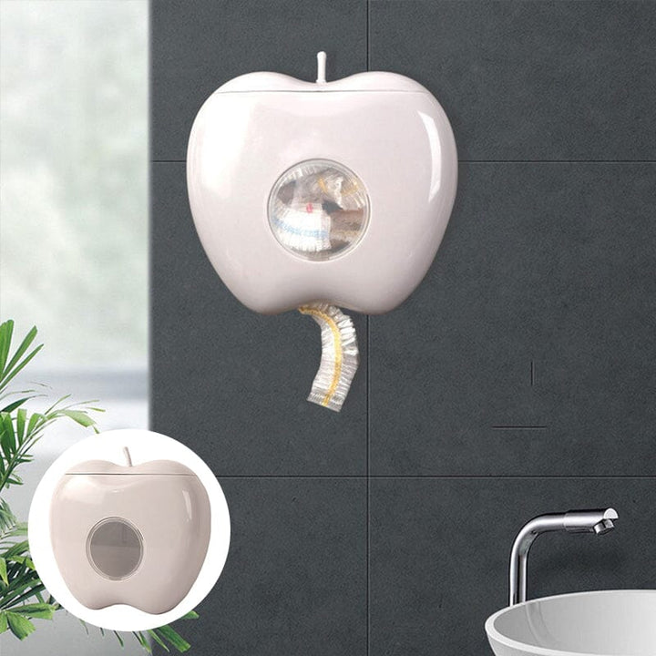 Alsidig plastikfolie-opbevaringsboks til køkkenet, grå PP-materiale, fleksibelt design, passer til skåle og tallerkener.