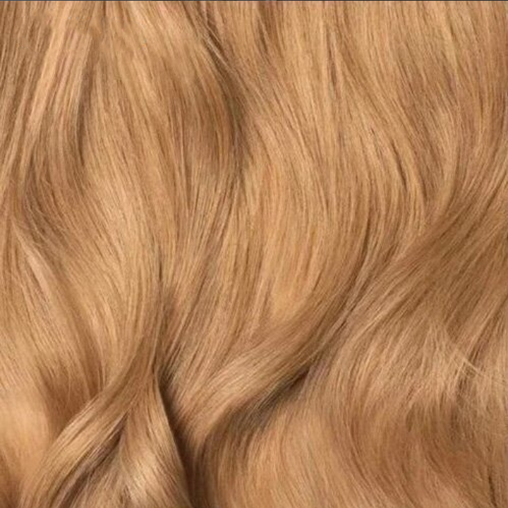 Damealsidigt PErruque, 3 farver, justerbar størrelse, naturligt udseende, bløde syntetiske fibre.