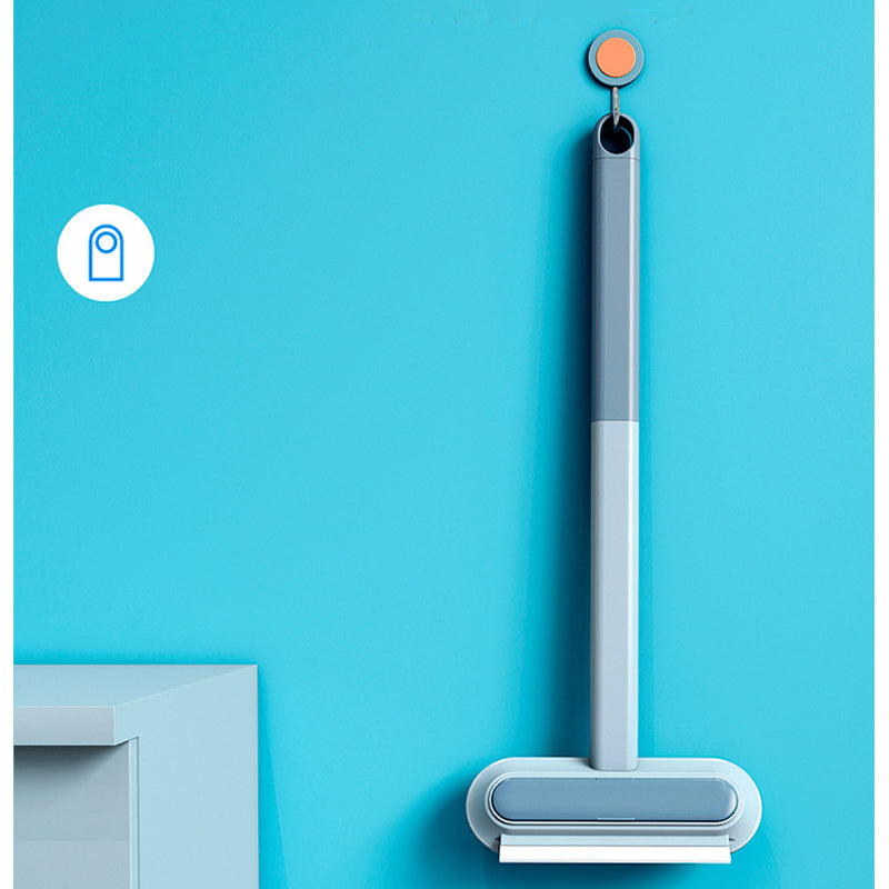Alsidig rengøringsbørste, langt håndtag, våd- og tørrens, ergonomisk design, rengøring af hjem og bil.
