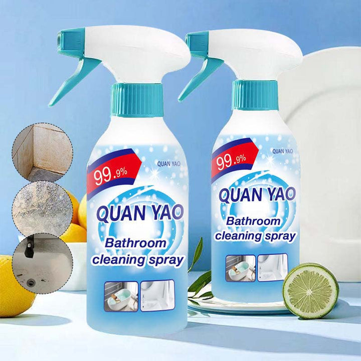 Multipurpose bathroom cleaning spray, 300ml, removes limescale and bacteria, provides a fresh scent and shine.