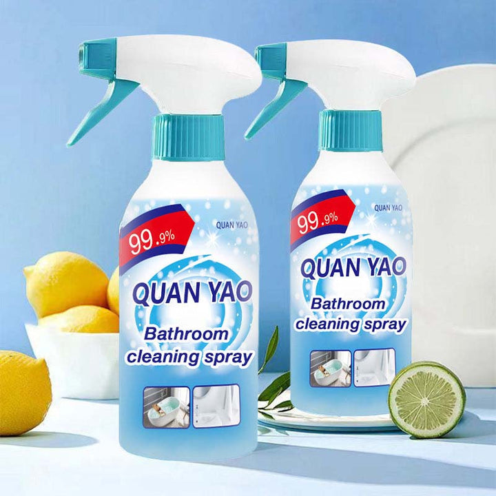 Multipurpose bathroom cleaning spray, 300ml, removes limescale and bacteria, provides a fresh scent and shine.
