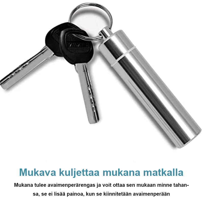 Multifunktionelt tandstikker sæt i rustfrit stål, 7 stk, rejse størrelse, hygiejnisk, metal, skønhed & sundhed