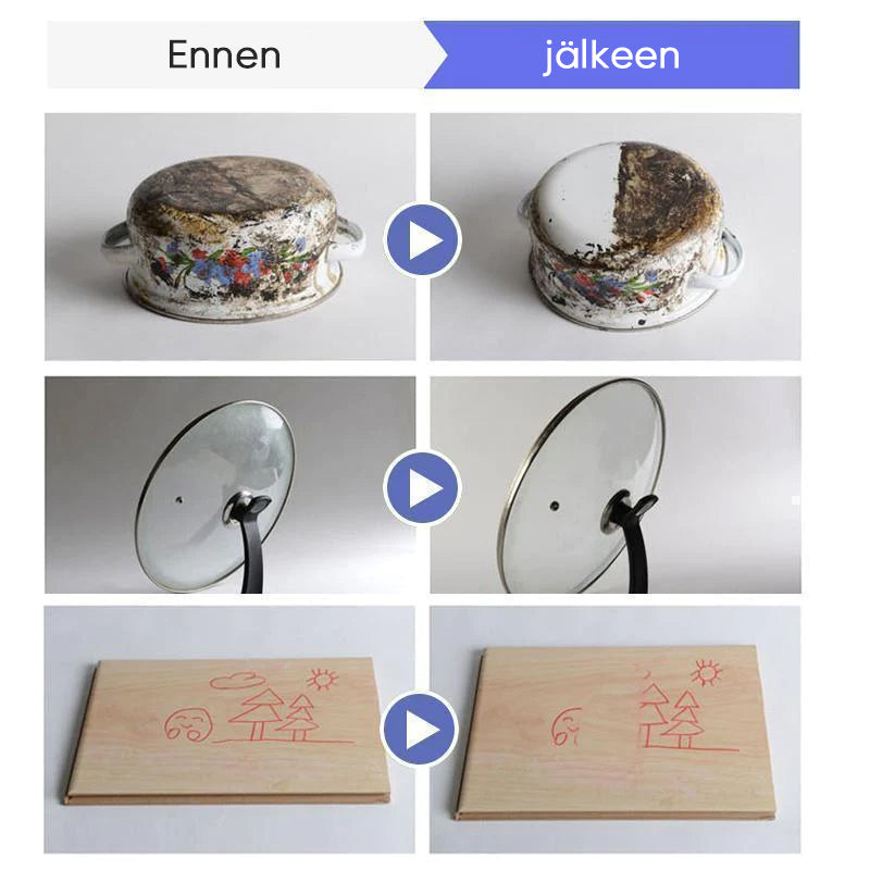 Multifunktionelt kraftigt rengøringsmiddel, forsegling, 500g flaske, mod en skinnende overflade, effektiv løsning til hjemmerengøring.