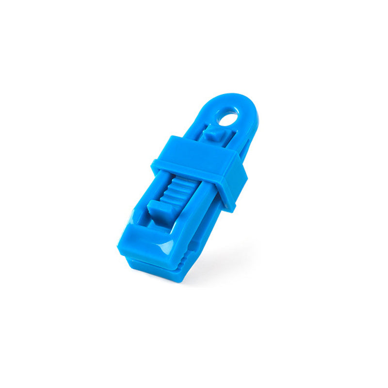 Multifunktionelle tarp clips til udendørs brug, sorte, savtakket klemme, strømlinet design, holdbar PA-plastik.