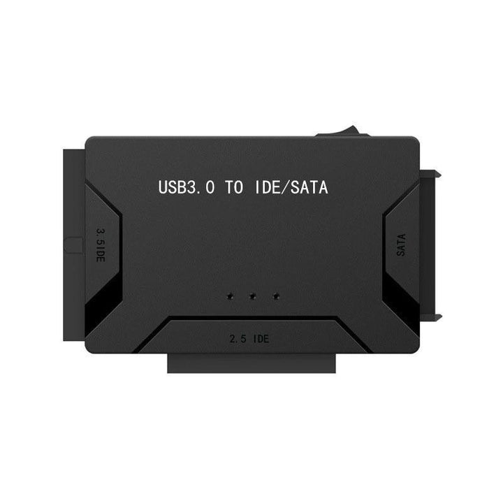 Alsidig USB-IDE/SATA-konverter til harddiske, kompakt design, understøtter 2.5/3.5 SATA og IDE. Hurtig 3-i-1 løsning.