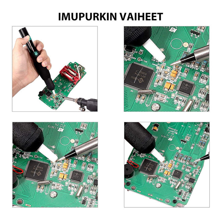 Alsidigt loddekolbe værktøj til auto- og håndværk, kompakt design, hurtig opvarmning, holdbar konstruktion, ergonomisk brug.