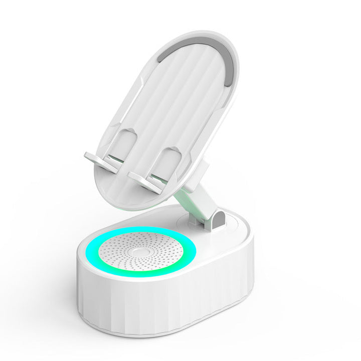 Multifunktionel induktionshøjttaler med LED-lys, kompakt størrelse, sofistikerede lyseffekter, moderne design