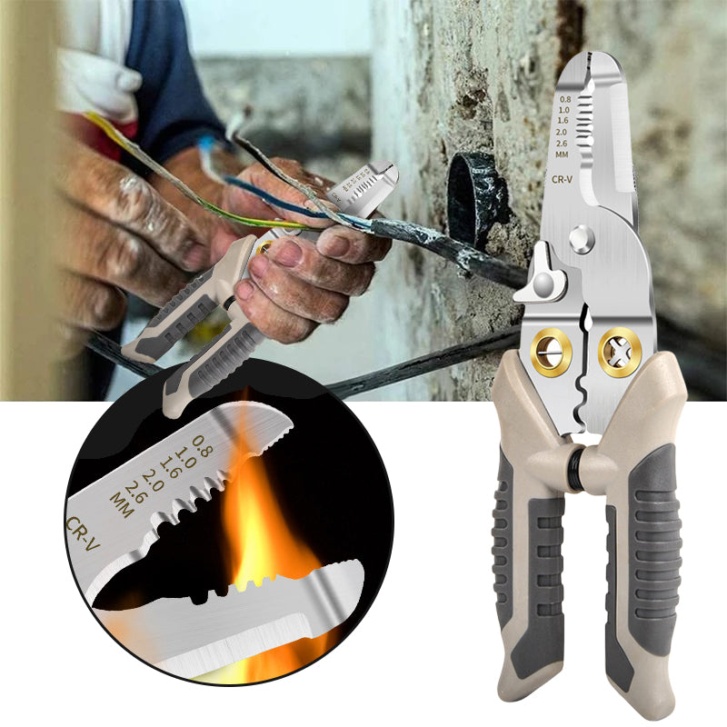 Multifunktionelle afisoleringsklemmer, ergonomisk polstret håndtag, krom-vanadiumstål, innovativt design