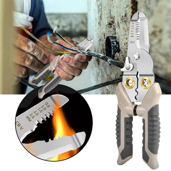 Multifunktionelle afisoleringsklemmer, ergonomisk polstret håndtag, krom-vanadiumstål, innovativt design