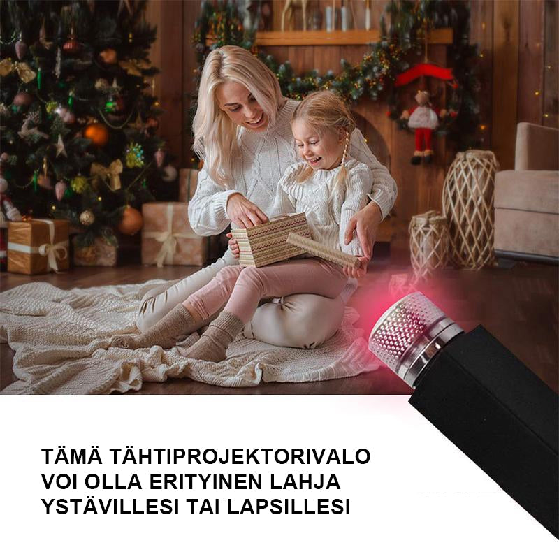 Multifarvet USB LED natlys med dynamisk design og stjernehimmel effekt skaber romantisk atmosfære.