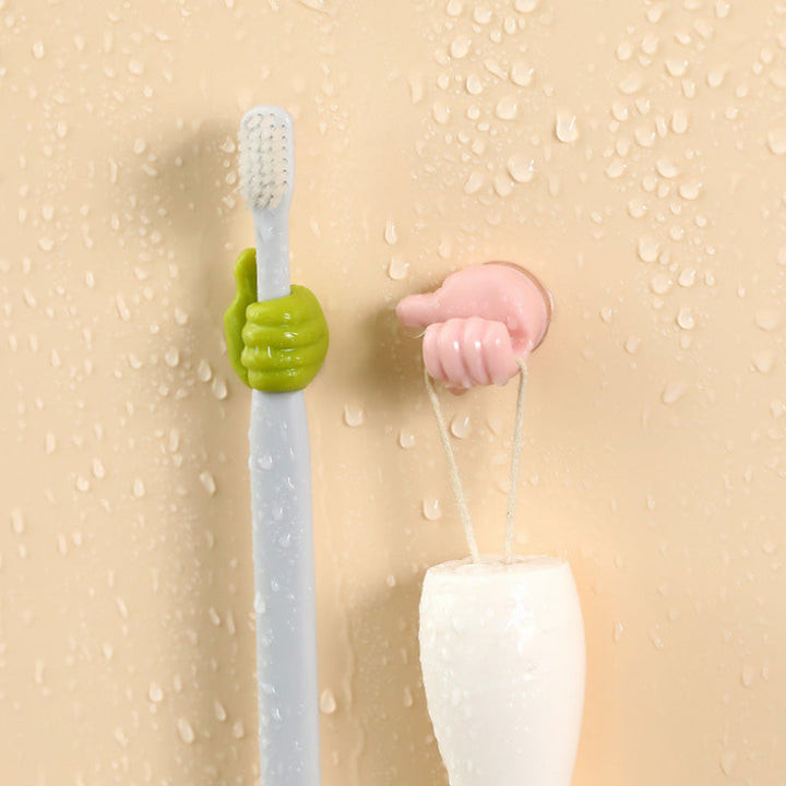 Multifarvede selvklæbende kabelholdere til glatte overflader, kompakte 2x2 cm, farver: grøn, grå, pink, blå.