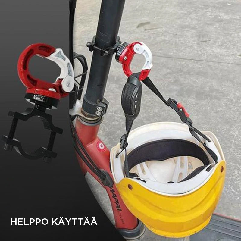 Flerfarvet, foldbar cykel aluminiumskrog; let konstruktion, fast montering og flere farvemuligheder.