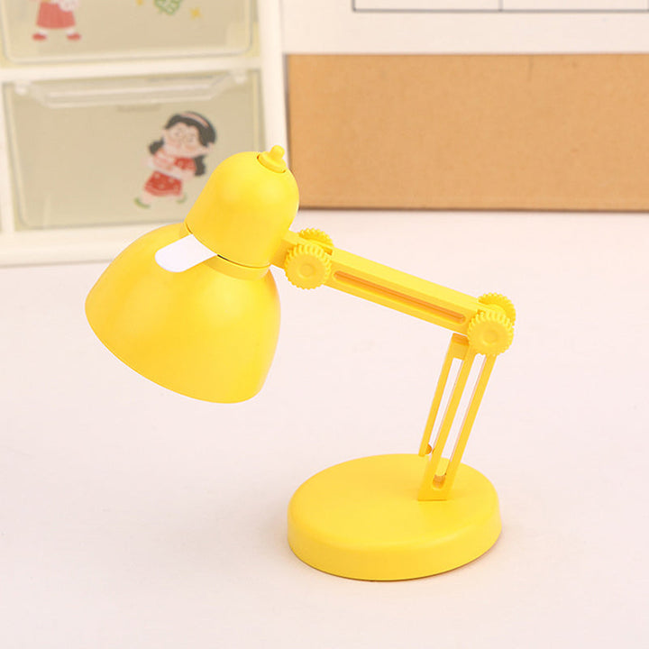 Multifarvet magnetisk mini bordlampe, kompakt, drejeligt led, multifunktionel, stilfuldt design, flere farver