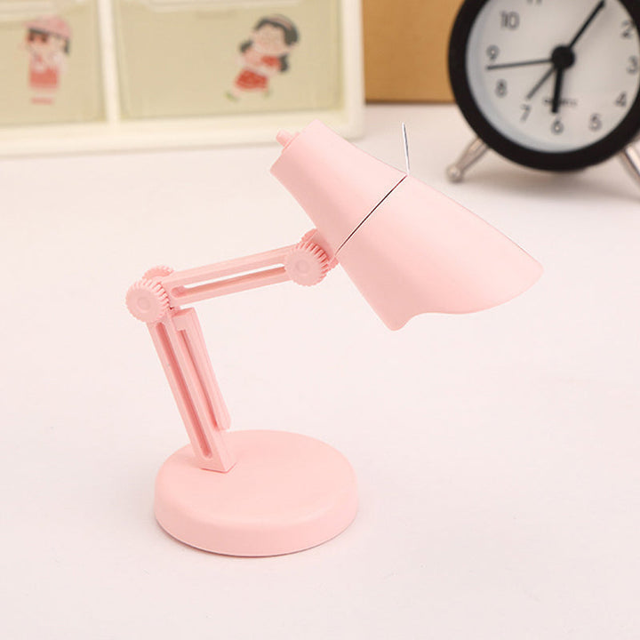 Multifarvet magnetisk mini bordlampe, kompakt, drejeligt led, multifunktionel, stilfuldt design, flere farver