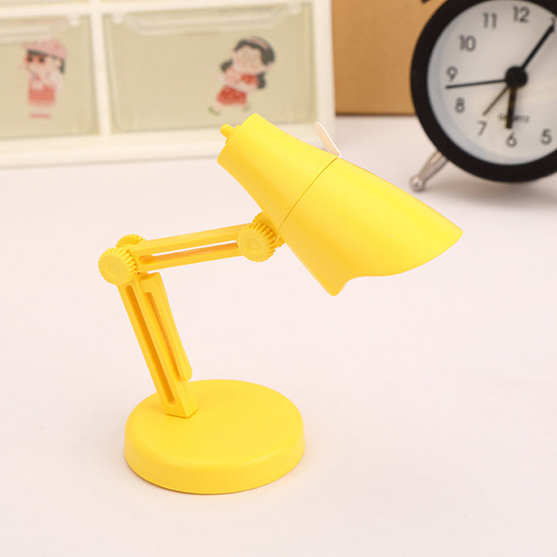 Multifarvet magnetisk mini bordlampe, kompakt, drejeligt led, multifunktionel, stilfuldt design, flere farver