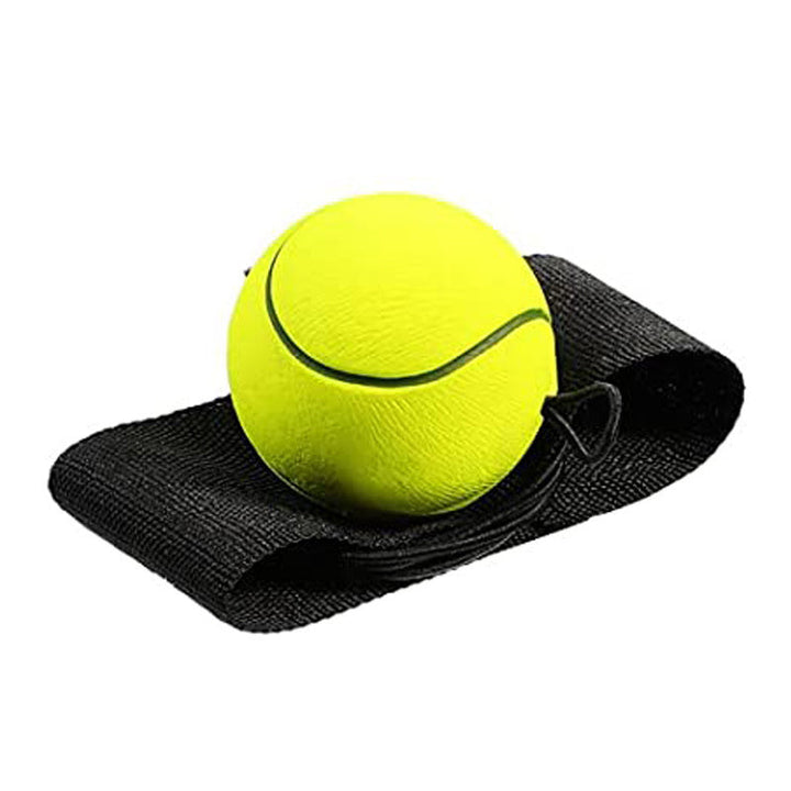 Multifarvet håndledsbold til udendørs og sport, med orange, gul, grøn og lyserød farve for stilfuld udendørs leg.