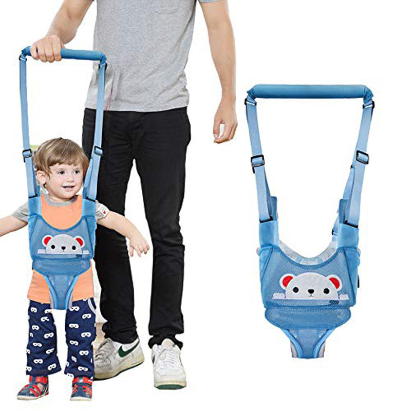 Multifarget babys gåselevele, lavet af bomuld, justerbar 54-70 cm, valgmuligheder: gul, blå, grøn, lyserød
