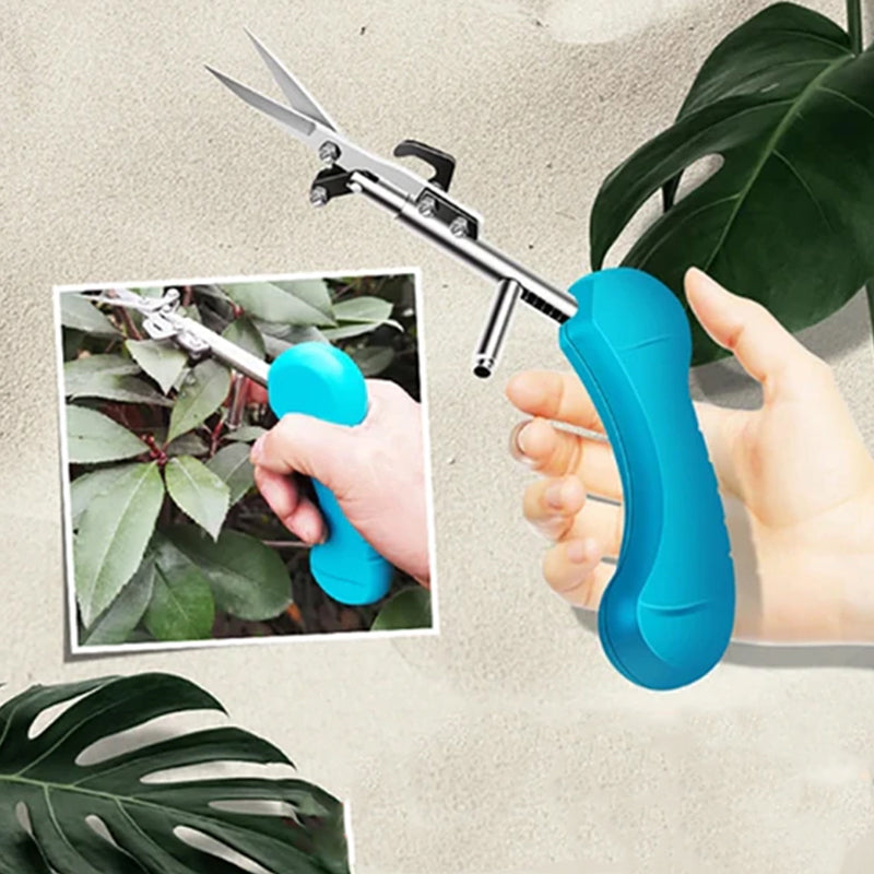 Multifarvede spidse grensaks med ergonomisk håndtag, velegnet til præcisionsklipning, vandtætte og rustfri.