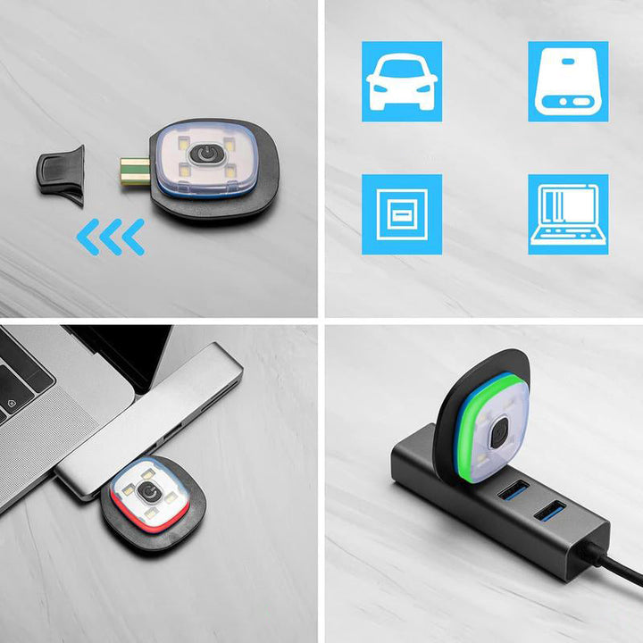 Tilpasningsdygtig LED Bluetooth varm hue, unisex strik, sort, klar LED-lys og indbygget højttaler til musik.