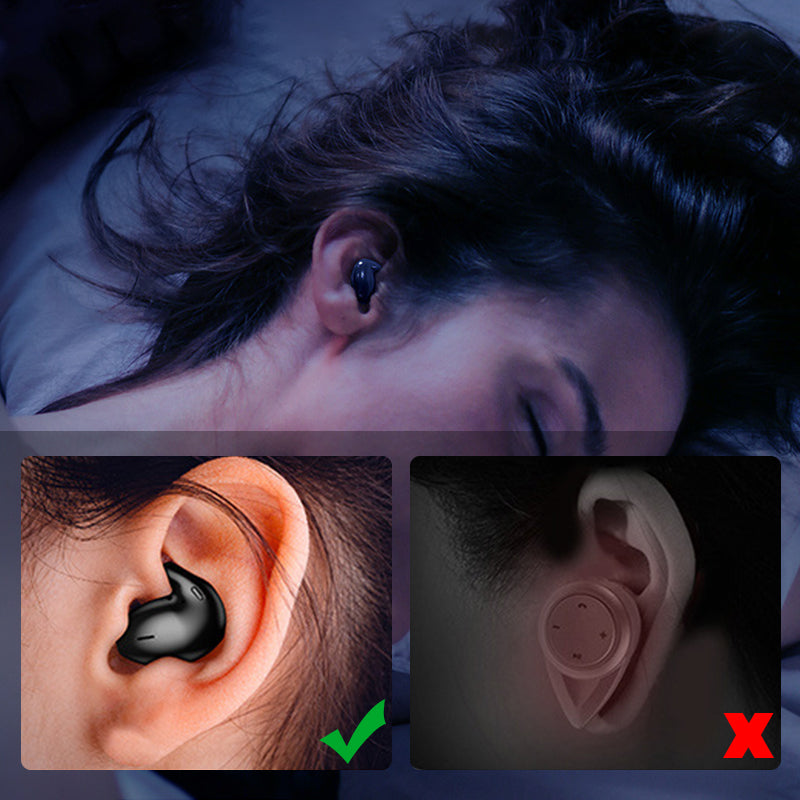 "Mustat langattomat Bluetooth-kuulokkeet naisille ja miehille, kevyet, korvan yli muotoilu, taustamelun vaimennus."