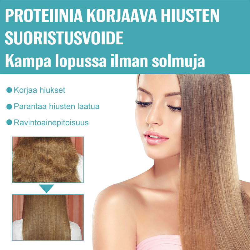 Kvinder Silk & Gloss Hårglattecreme, perlemorsagtig tekstur, 60ml beholder, smukt og skinnende hår hurtigt