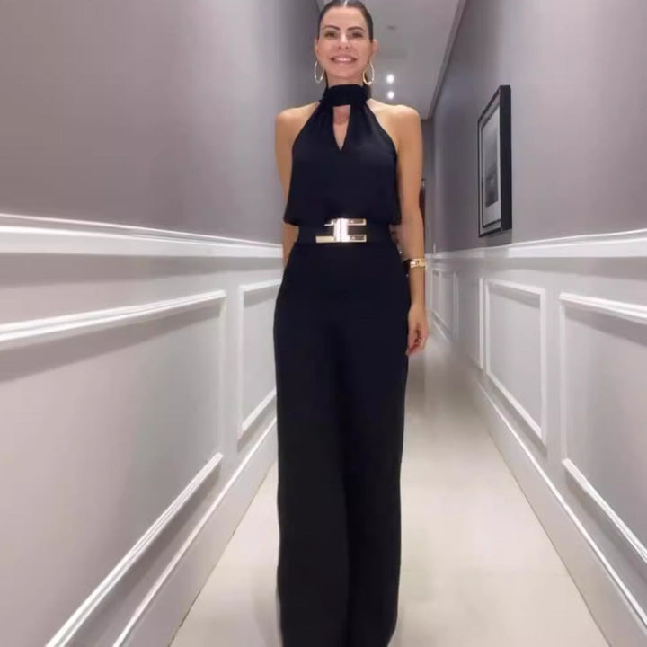 Dame jumpsuit med ergonomisk design, elegant snit og perfekt pasform til hverdags- og festbrug.