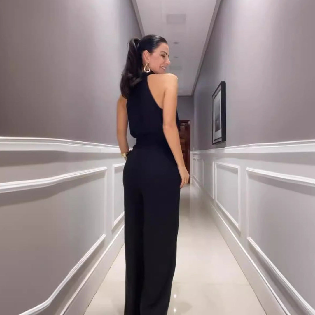Dame jumpsuit med ergonomisk design, elegant snit og perfekt pasform til hverdags- og festbrug.