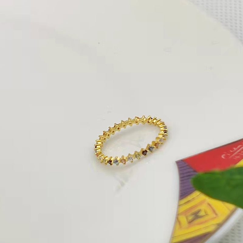 Dame ring med stjerne, hypoallergen, skinnende og stilfuld, perfekt til følsom hud.