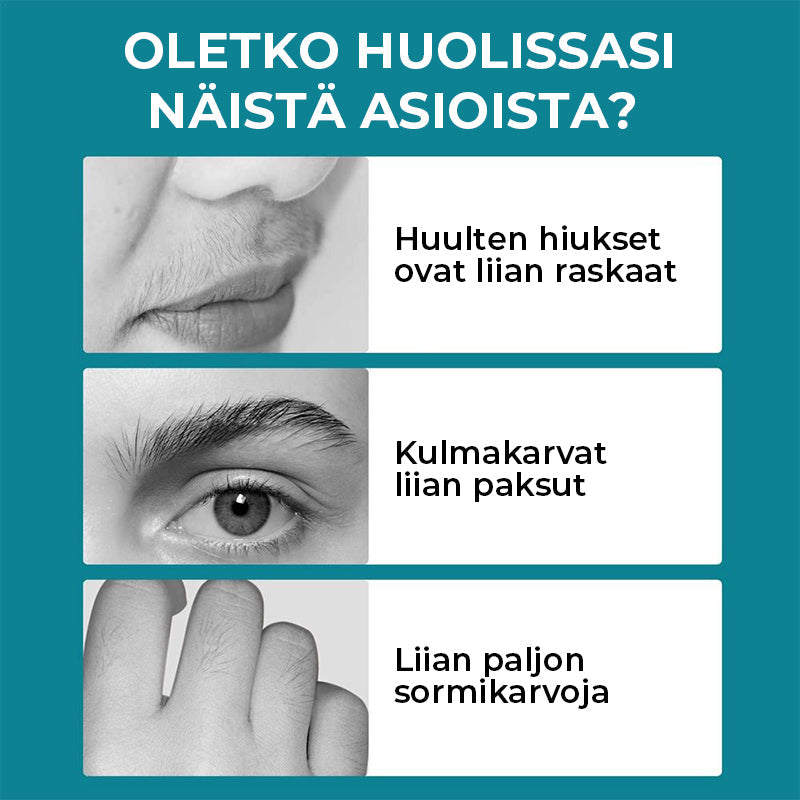 Kvinde ansigtshårfjerningscreme - skånsom, beroligende formel, glat hud, velegnet til alle hudtyper.