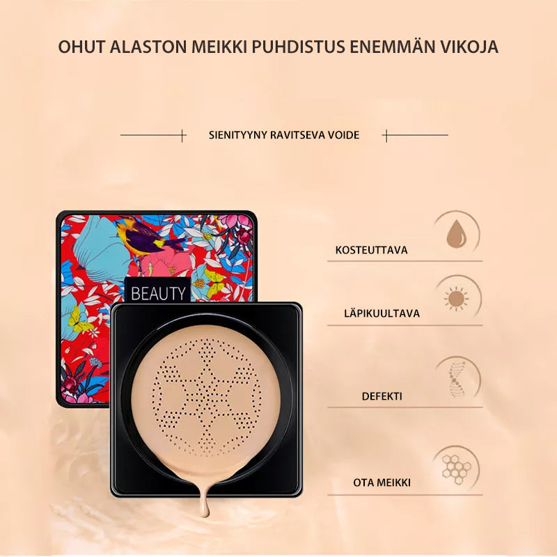 Dame let dækkende Air Cushion CC Cream, naturligt resultat, velegnet til alle hudtyper, SPF 20 beskyttelse.