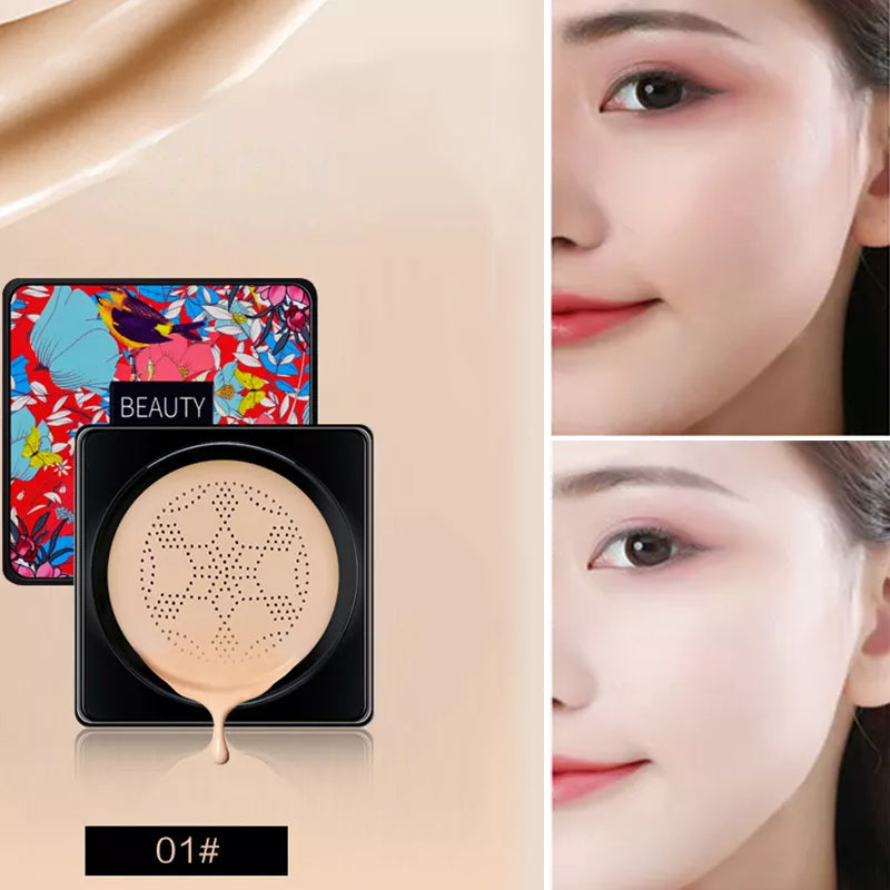 Dame let dækkende Air Cushion CC Cream, naturligt resultat, velegnet til alle hudtyper, SPF 20 beskyttelse.