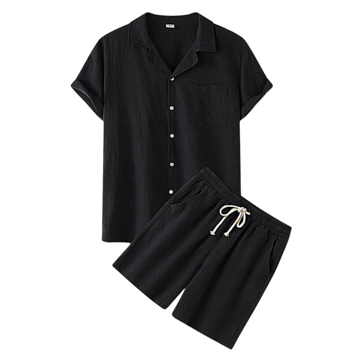 Dame Let Sommer Casual Sæt, afslappet og stilfuldt outfit, åndbart stof, sommerkomfort.