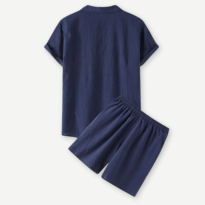 Dame Let Sommer Casual Sæt, afslappet og stilfuldt outfit, åndbart stof, sommerkomfort.