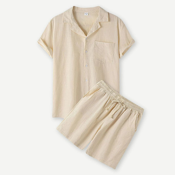 Dame Let Sommer Casual Sæt, afslappet og stilfuldt outfit, åndbart stof, sommerkomfort.