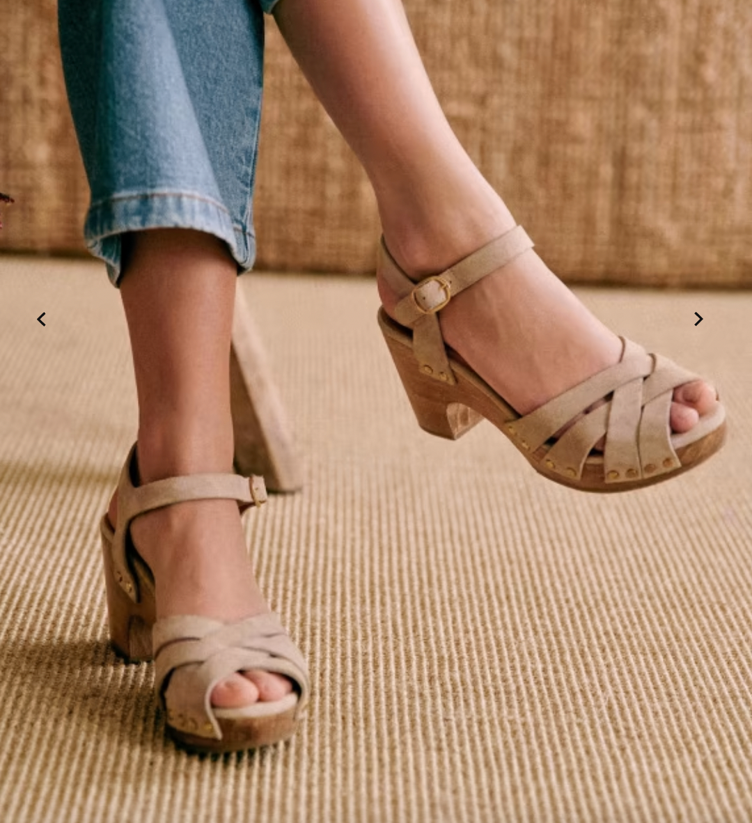 Dame-sandaler i mintgrøn, beige og brun, komfortable, holdbare, moderne design, blød sål