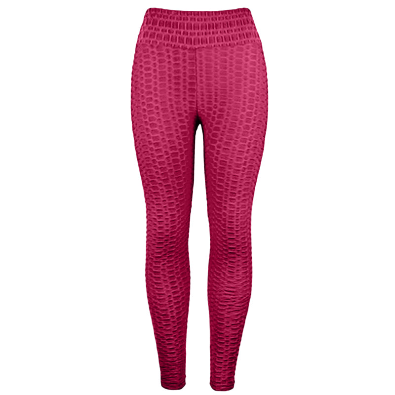 Damekompression leggings, sort, høj talje, formende snit, anti-cellulite effekt.