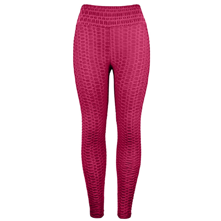 Damekompression leggings, sort, høj talje, formende snit, anti-cellulite effekt.