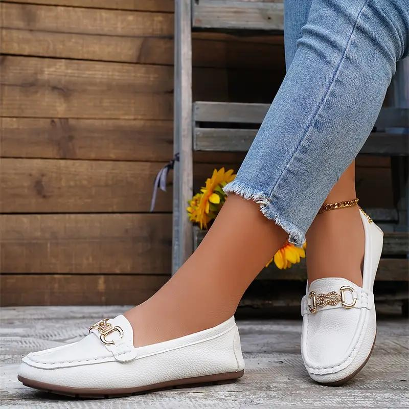 Naisten nahkaiset loaferit, mukava slip-on, laadukas nahkamateriaali, klassinen muotoilu, ajaton tyyli, monikäyttöiset.