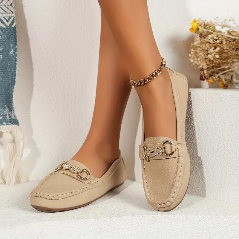 Naisten nahkaiset loaferit, mukava slip-on, laadukas nahkamateriaali, klassinen muotoilu, ajaton tyyli, monikäyttöiset.